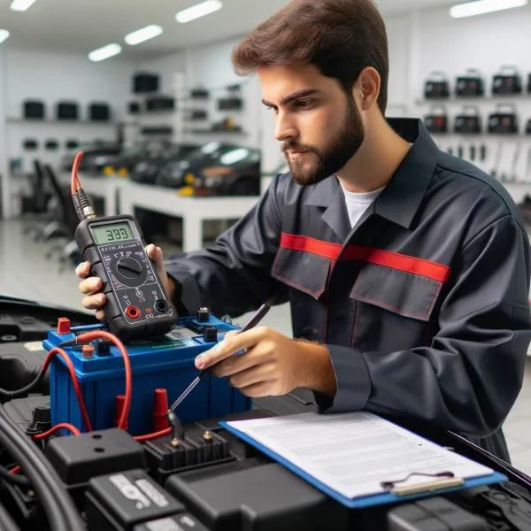 bateria de carro manutenção